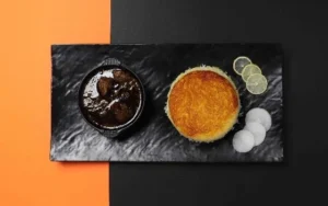 چلو خورش قورمه‌سبزی