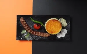 چلو کباب کوبیده